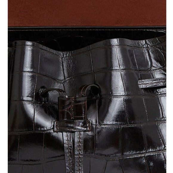 Mansur Gavriel crocodile-embossed leather bag - Picture 5 of 6